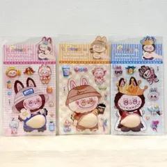 ラブブ おなかシール 3点 ★ らぶぶ おなか スクイーズ シール