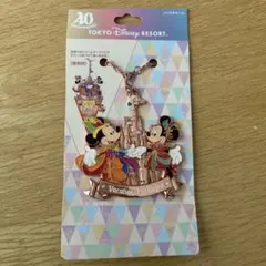 東京ディズニーランド40周年 ドリームガーランド バッグチャームのサムネイル