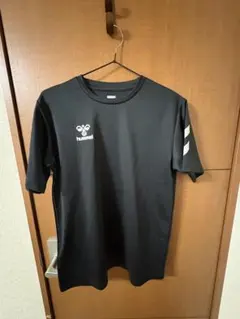 hummel メンズ 半袖 Tシャツ ブラック　ハンドボール