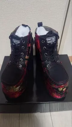 ヨースケ 和柄ブーツ 24.5cm(未使用品)