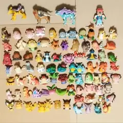 初期？　レア？　ポケモンキッズ　指人形　82個＋α　まとめ売り　ピカチュウ