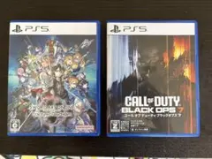 PS5 ソフトセット:SAO FD コールオブデューティBO7