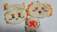 ちいかわ シーサー おかお巾着 おかおポーチ 2点セット
