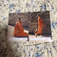 櫻坂46 生写真 コンプ 山﨑天 何歳の頃に戻りたいのか？ mv衣装 花柄
