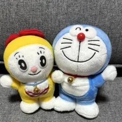 ドラえもん＆ドラミちゃん　仲良しぬいぐるみ