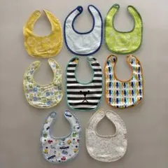 ベビー スタイ よだれかけ 8枚 セット