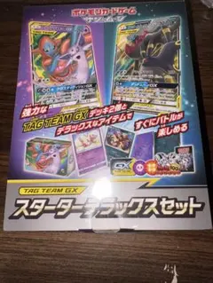 ポケモンカード　TAG TEAM GX スターターデラックスセット