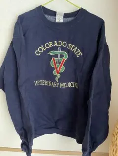 【美品】FRUITOFTHELOOM Colorado State スウェット