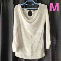 レディース　CECI McBEEL 七分袖トップス　M