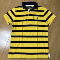 Polo by Ralph Lauren ラガーシャツ ボーダー 半袖 メンズS