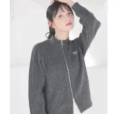 Wジップカーディガン