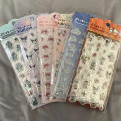 サンリオ ぷくっとシール 6枚セット