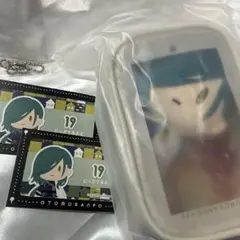刀剣乱舞　御伴散歩　フリューくじ　A賞　にっかり青江　フィンガーパペット 半券