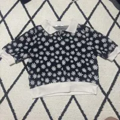 花柄 Tシャツ Mサイズのサムネイル
