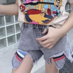 H*★様 【新品未使用】ポケットデザインショートパンツ 110サイズ