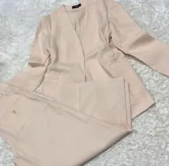 Theory セオリー ノーカラー リネン セットアップ パンツ スーツのサムネイル