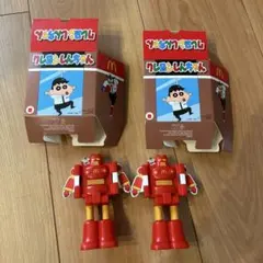 クレヨンしんちゃん マクドナルド フィギュア 2体セット　マック