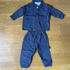 無印良品　二重ガーゼパジャマ　100