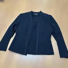 礼服ノーカラージャケット 13号 ブラック