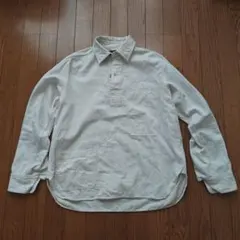 Nigel Cabournナイジェルケーボン生成りプルオーバーシャツのサムネイル