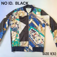 NO ID. BLACK スカーフ柄 ブルゾン サイズ1のサムネイル