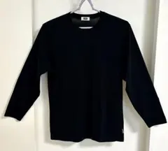 EDWIN ブラック 長袖カットソー L ロンT 黒のサムネイル