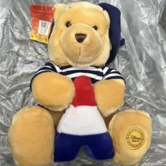 ディズニーストア パリ　クマのプーさん ぬいぐるみ