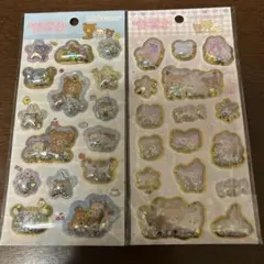 キラッとぷくぷくエアーシール　リラックマ　バラ売り不可