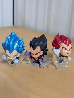 ドラゴンボール超戦士フィギュア ベジータ 3種セットのサムネイル