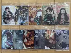 未開封 鬼滅の刃 ウエハース3 030 竈門炭治郎＆竈門禰豆子 他 まとめ売り