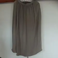 お値下げ  ゴム仕様ロングスカート GU