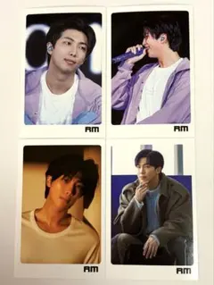 【BTS】‪#455⑨フォトカード 4枚セット RM ナムジュン ナム