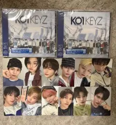 KO1KEYZ CD 通常盤 トレカコンプセット