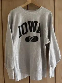 90s チャンピオン リバースウィーブ IOWA スウェット L メキシコ製のサムネイル