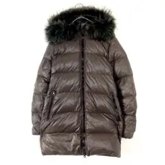 DUVETICA Kappa ダウンコート ブラウン ラクーンファー 40 M