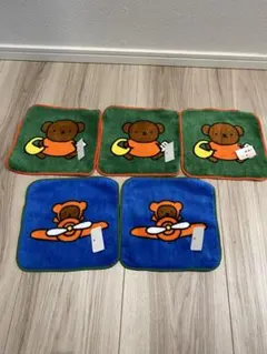 【ミッフィーボリス】ミニタオル5枚セット