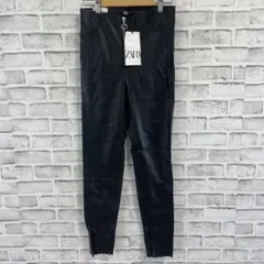 raphael0802 様専用☘️ ZARA /XS/ ブラック フェイクレザー