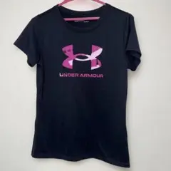 UNDER ARMOUR Tシャツ 半袖 ブラック ピンクのサムネイル