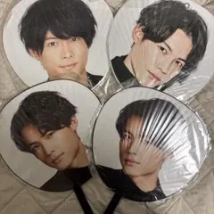 SixTONES ストーンズ MILESiXTONES うちわ 松村北斗 - メルカリ