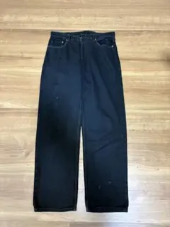 ZARA ブラック バルーンフィット デニム パンツ EUR38 メンズ - メルカリ