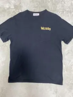 WEiRDO 黒 Tシャツ Lサイズ ポケット付きのサムネイル