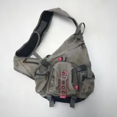 DIESEL ショルダーバッグ グレー ミリタリー 希少品 - メルカリ