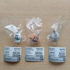 ワンピース カプセルトイ めじるしアクセサリー 3個セット