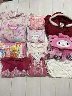 女の子　90 95 冬服まとめ売り