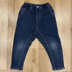 branshes ガーデナーテーパードデニムパンツ ブランシェス　120cm ①