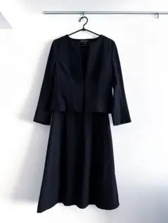 【美品】INDIVIインディヴィ⭐︎ワンピースセットアップ お受験お教室フォーマル