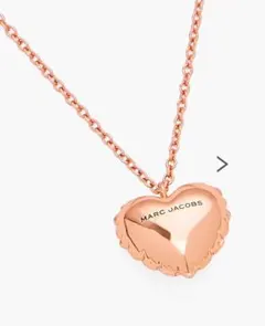 お値下げMARC JACOBS バルーンハートネックレス（巾着付き）新品未使用
