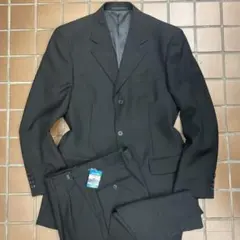 新品★メンズ礼服　喪服　アジャスター付　シングル3Bスーツ　黒　3L YA8