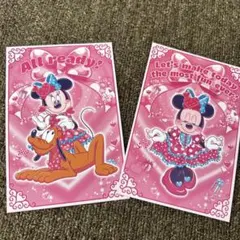 パルパルーザ　ミニー　ポストカード　２枚セット