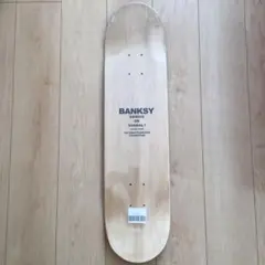 バンクシー　スケートボード　希少　本物